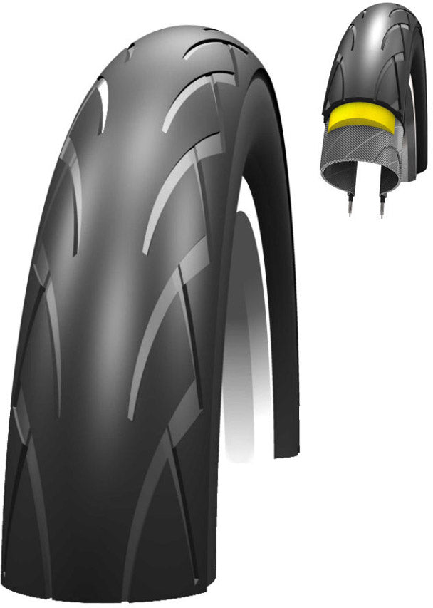 Schwalbe tire 12x1.75 (47-203) kid plus black