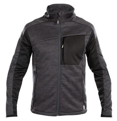 Dassy midlayer vest convex grijs zwart xxl