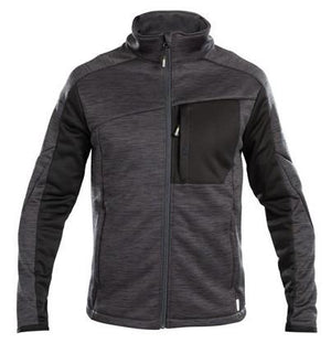 Dassy midlayer vest convex grijs zwart m
