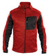 Dassy midlayer vest convex rood zwart l