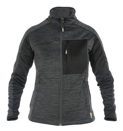 Dassy midlayer vest convex women grijs zwart 2xl