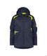 Dassy softshell kalama women polyester nachtblauw fluogeel xl