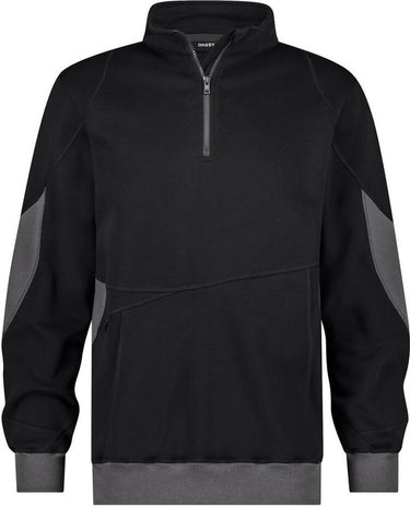 Dassy sweater hyrax next zwart antraciet l