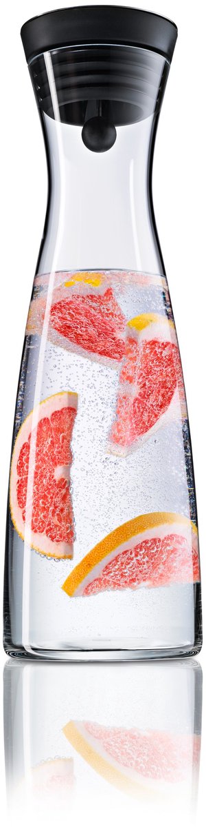 Wmf basic - waterkaraf - 1,5l - druppelvrij - geschikt voor koelkastdeur