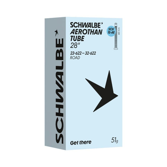 Schwalbe binnenband aerothan scv15-ae 28 23 32-622 60mm