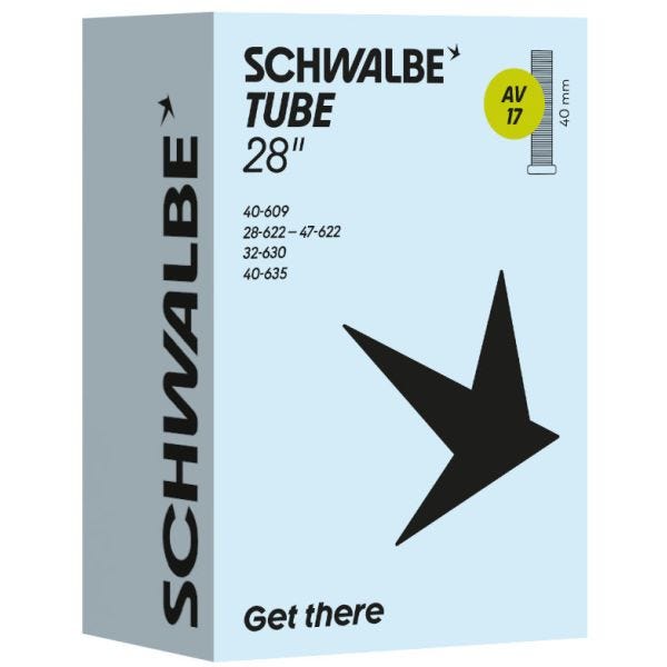 Load image into Gallery viewer, Schwalbe binnenband av17 28 28 47-622 635 av 40mm
