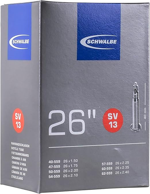 Load image into Gallery viewer, Schwalbe binnenband sv13 26 40 62-559 fv 60mm
