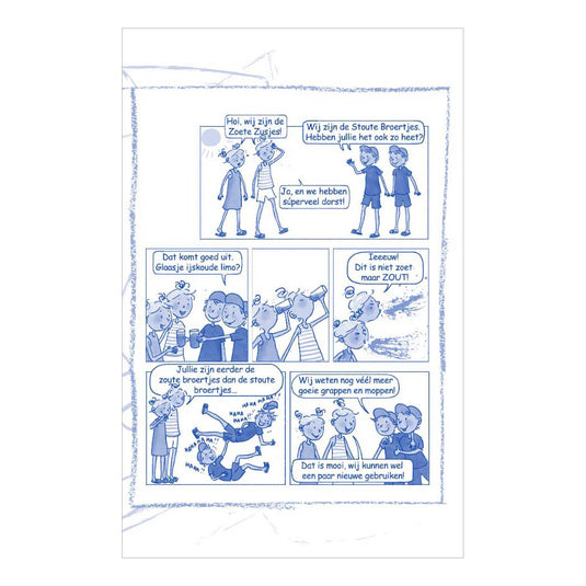 Centraal boekhuis de stoute broertjes moppenboek