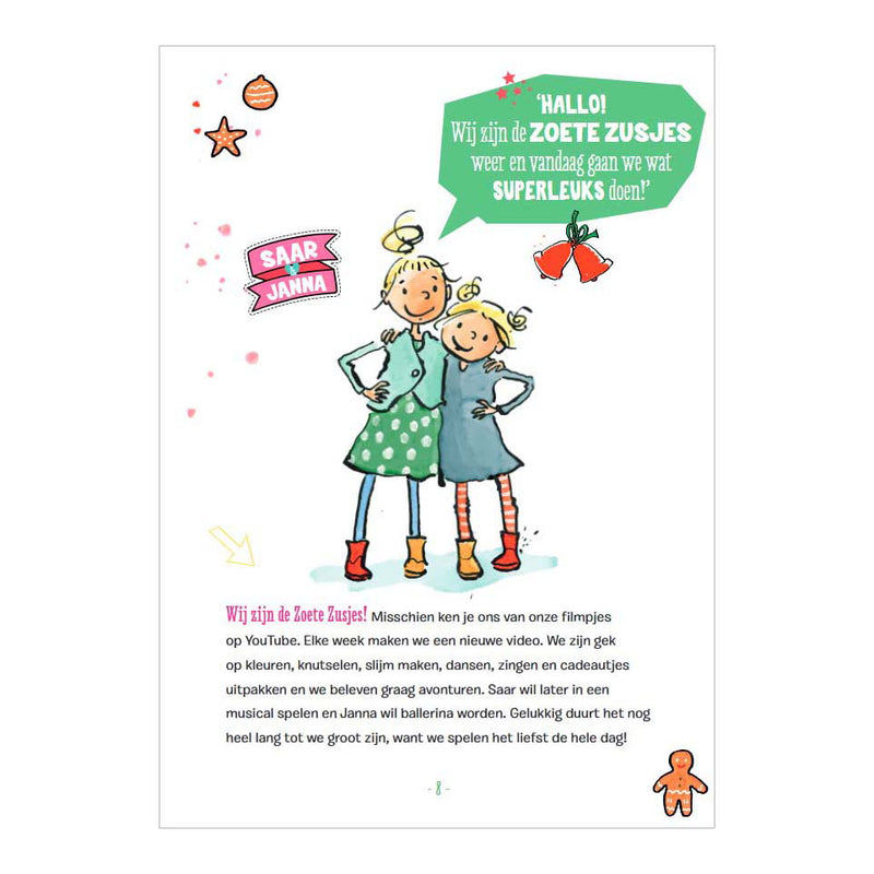 Load image into Gallery viewer, Centraal boekhuis de zoete zusjes vieren kerst
