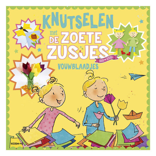 Centraal boekhuis knutselen met de zoete zusjes - vouwblaadjes