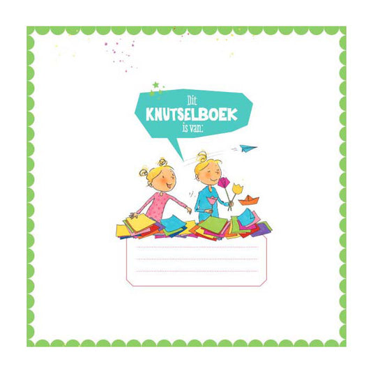 Centraal boekhuis knutselen met de zoete zusjes - vouwblaadjes