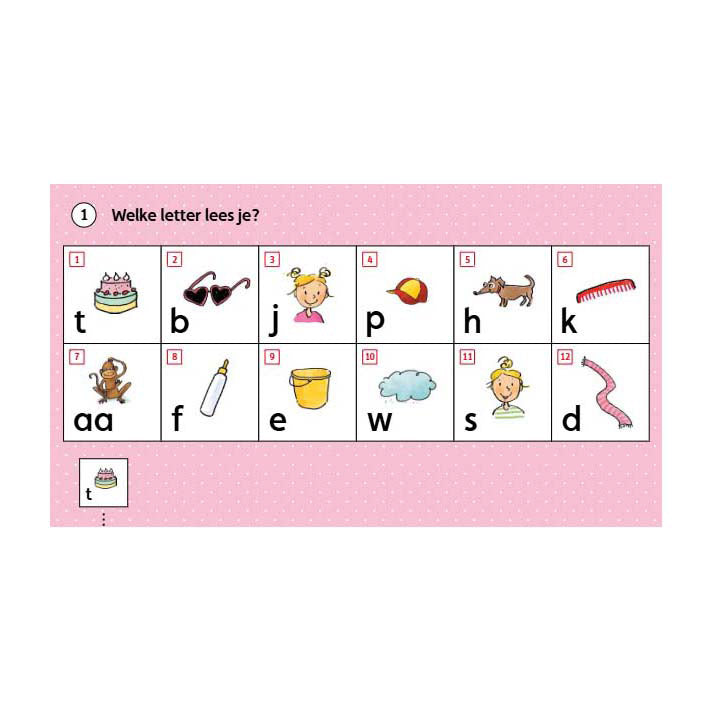 Load image into Gallery viewer, Centraal boekhuis loco mini de zoete zusjes spelen met letters | 4-6 jaar
