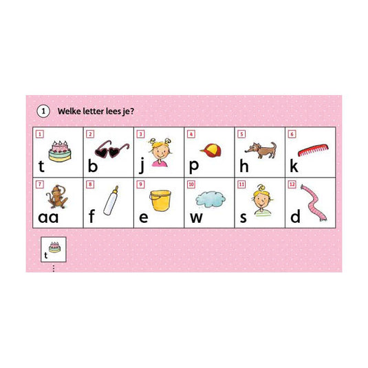 Centraal boekhuis loco mini de zoete zusjes spelen met letters | 4-6 jaar