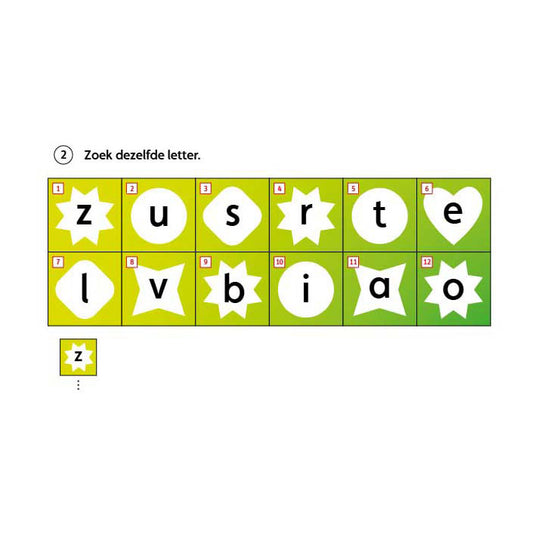 Centraal boekhuis loco mini de zoete zusjes spelen met letters | 4-6 jaar