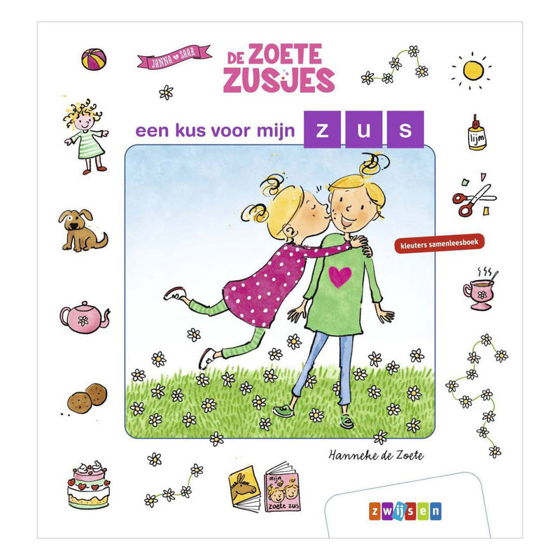 Load image into Gallery viewer, Centraal boekhuis de zoete zusjes een kus voor mijn zus
