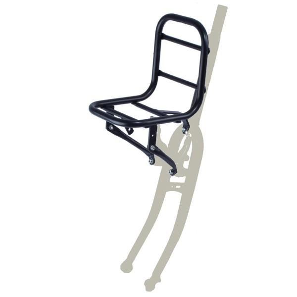 Load image into Gallery viewer, voordrager V-brakemontage 20 28 inch staal matzwart
