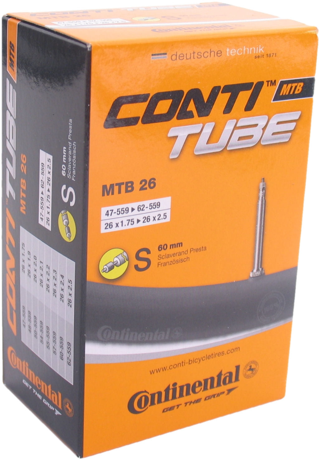 MTB Tube 26" S60 RE