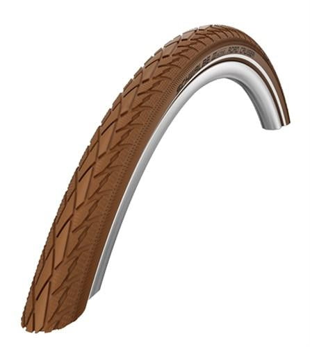 Tire Schwalbe Road Cruiser K-Guard 26x1.75" / 47-559 mm - brown with reflection