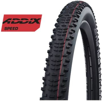 Schwalbe Racing Ralph Addix Speed ​​Super Ground Folding Tire 27.5 x 2.25" / 57-584 mm - Black