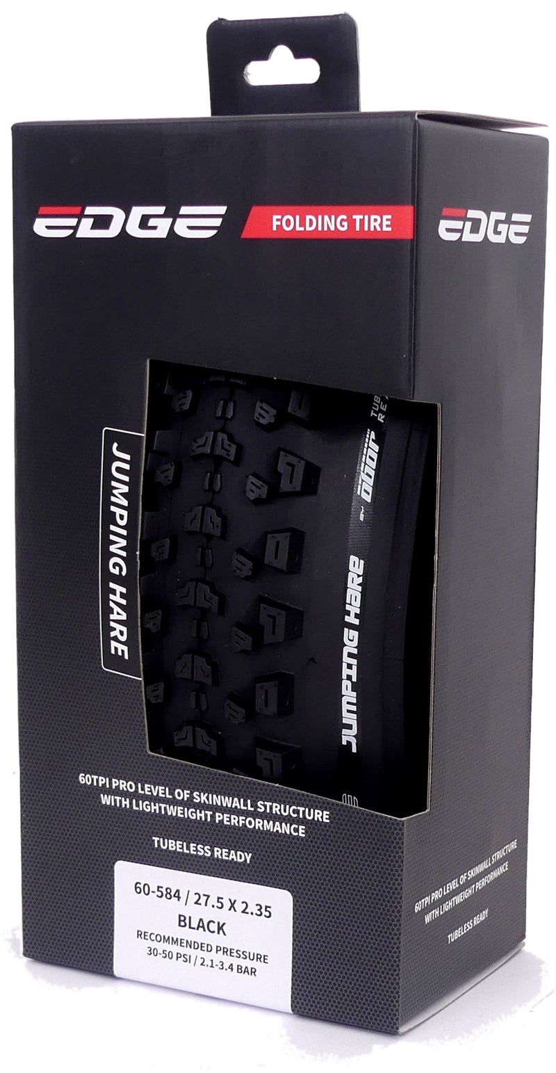 Load image into Gallery viewer, Edge vouwband jumping hare 27.5 x 2.35 60-584 - zwart
