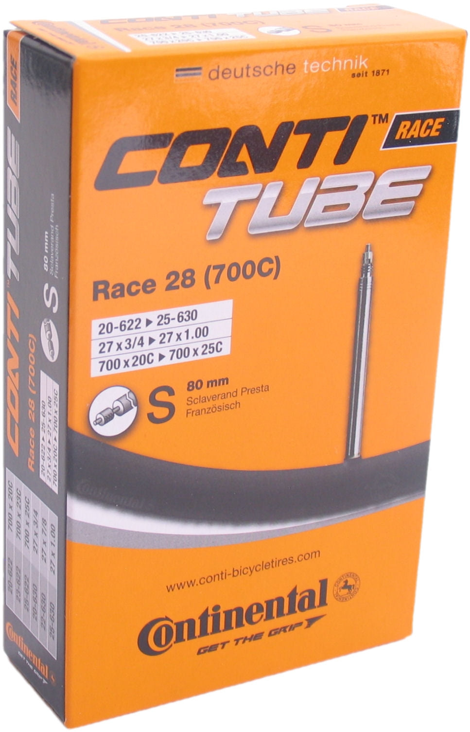 inner tube Race 28 inch (18/25-622) FV 80 mm