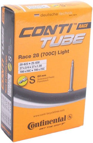 inner tube Race Light 28 inch (20/25-622/630) FV 60 mm