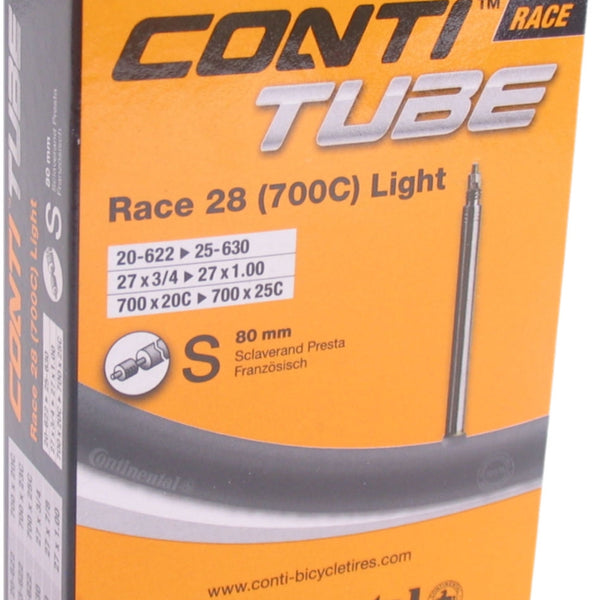 inner tube Race Light 28 inch (18/25-622/630) FV 80 mm