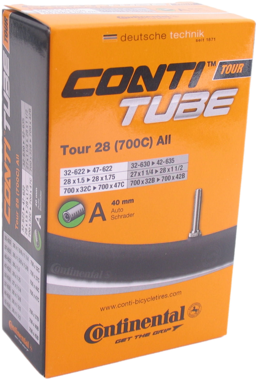 inner tube Tour All 28 inch (32-622/47-622) AV 40mm