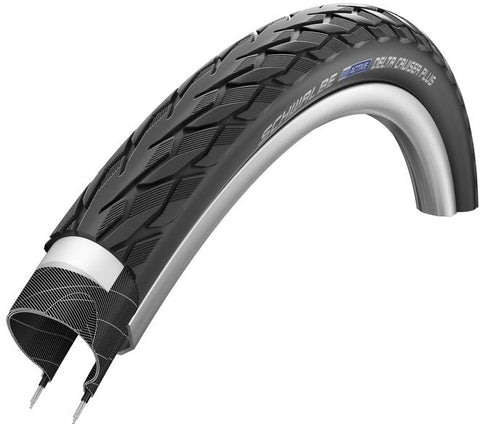 Schwalbe delta cruiser plus tire 28x1 5/8x1 1/8 28-622) reflex