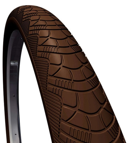 Tire: CST Zeppelin (1mm anti-puncture) Color: brown with reflection Size: 28x2.00, ETRTO 50-622