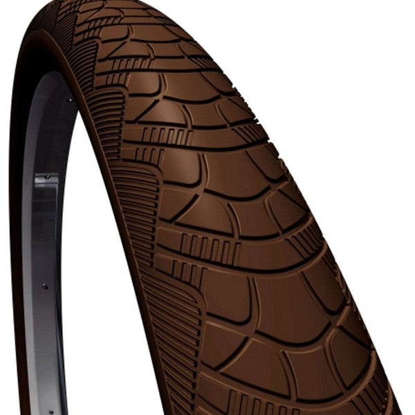 Tire: CST Zeppelin (1mm anti-puncture) Color: brown with reflection Size: 28x2.00, ETRTO 50-622