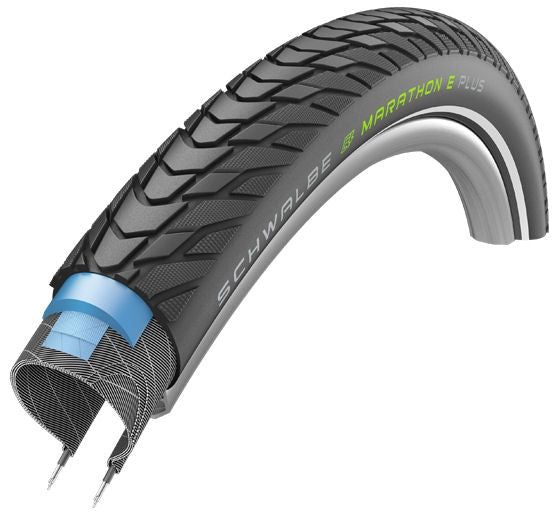 Tire Schwalbe Marathon E-Plus 28x2.00" / 50-622 mm - black with reflection