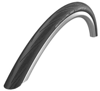 Schwalbe Lugano 2 K-Guard folding tire 28 x 1.00" / 25-622 mm - black