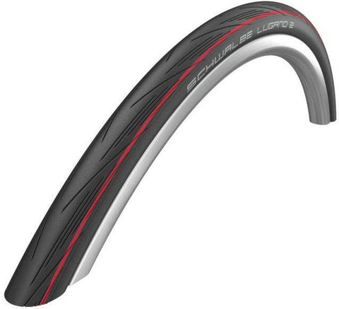 tire Lugano II wire 28 x 1.00 (25-622) black/red