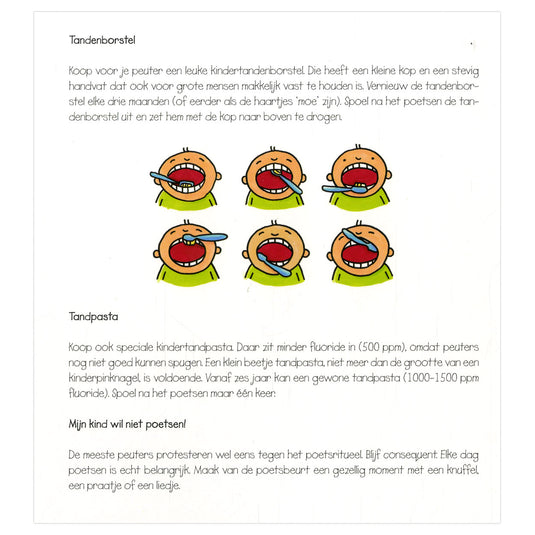 Centraal boekhuis anna poetst haar tanden