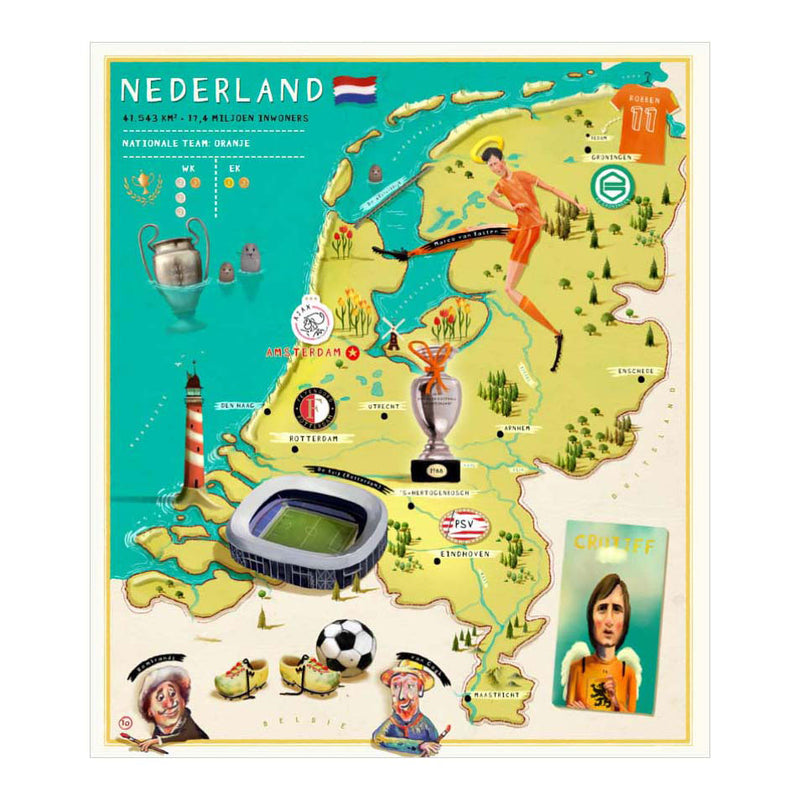 Load image into Gallery viewer, Centraal boekhuis wereld voetbal atlas
