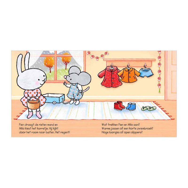 Load image into Gallery viewer, Centraal boekhuis kartonboek: herfst met fien en milo 2+
