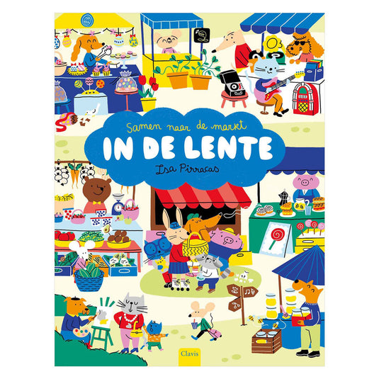 Centraal boekhuis samen naar de markt in de lente