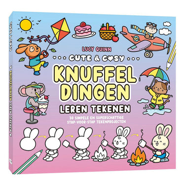 Centraal boekhuis cute cosy leren tekenen - knuffeldingen