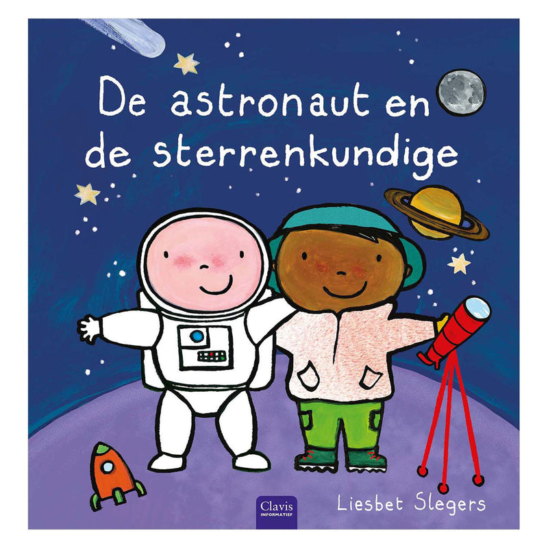 Load image into Gallery viewer, Centraal boekhuis de astronaut en de sterrenkundige
