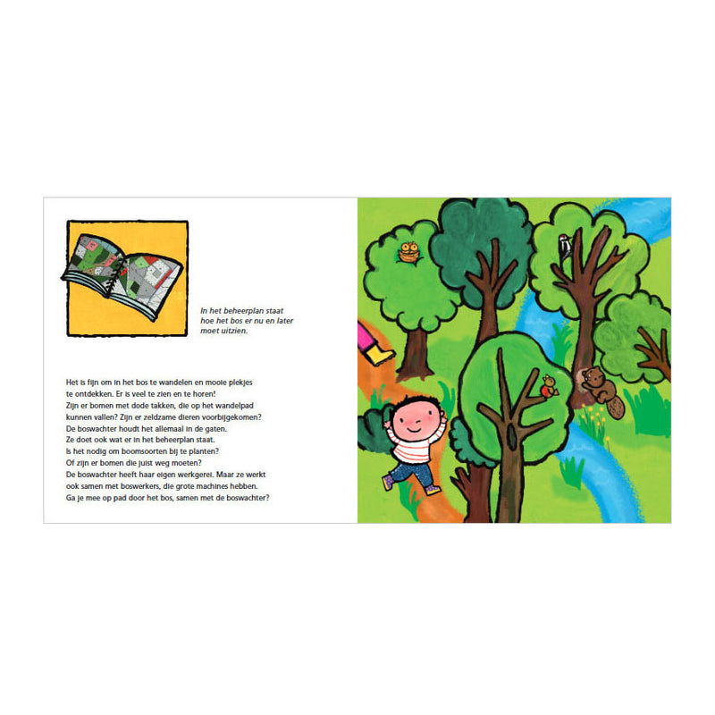 Load image into Gallery viewer, Centraal boekhuis de boswachter prentenboek
