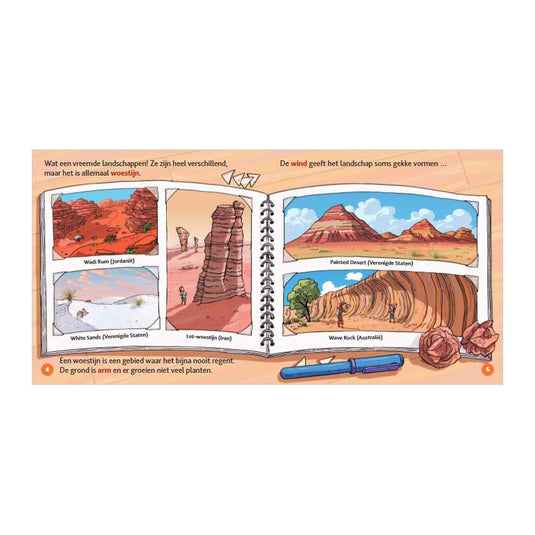 Centraal boekhuis de woestijn kinderboek