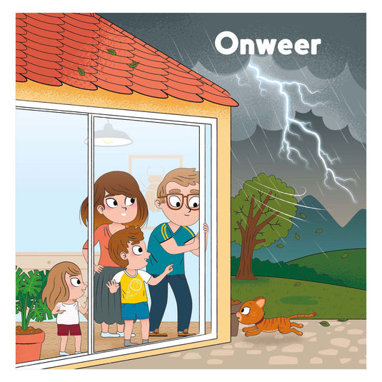 Centraal boekhuis onweer kinderboek