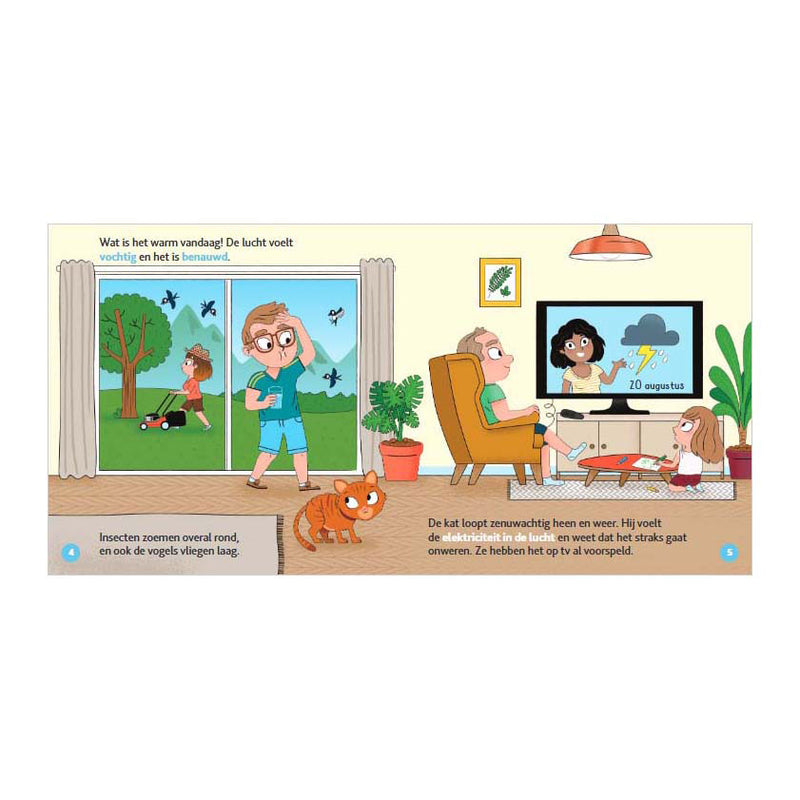 Load image into Gallery viewer, Centraal boekhuis onweer kinderboek
