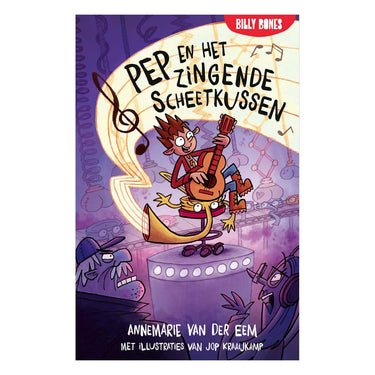 Centraal boekhuis pep en het zingende scheetkussen