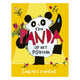 Centraal boekhuis een panda op het podium