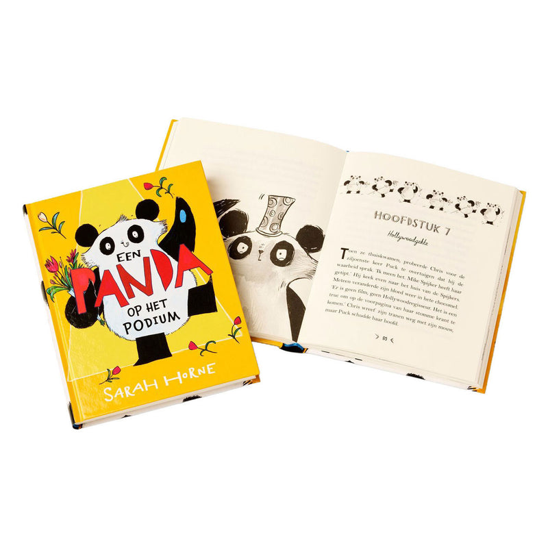 Load image into Gallery viewer, Centraal boekhuis een panda op het podium
