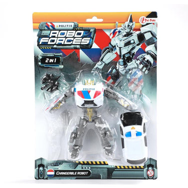 Toi-toys toi toys roboforces veranderrobot -politieauto- (nl)