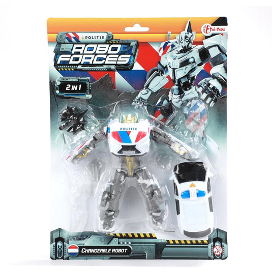 Toi-toys toi toys roboforces veranderrobot -politieauto- (nl)