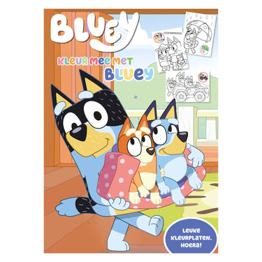 Big balloon kleur mee met bluey